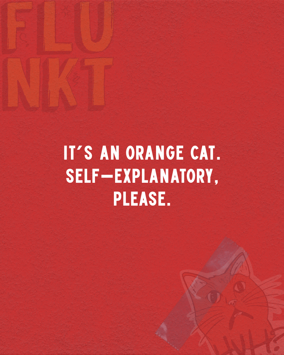 Huh? Cat | Single Brain Cell Funny Laptop Sticker