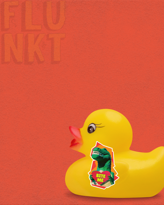 Bite Me Sticker | Dinosaur Aggressive Love