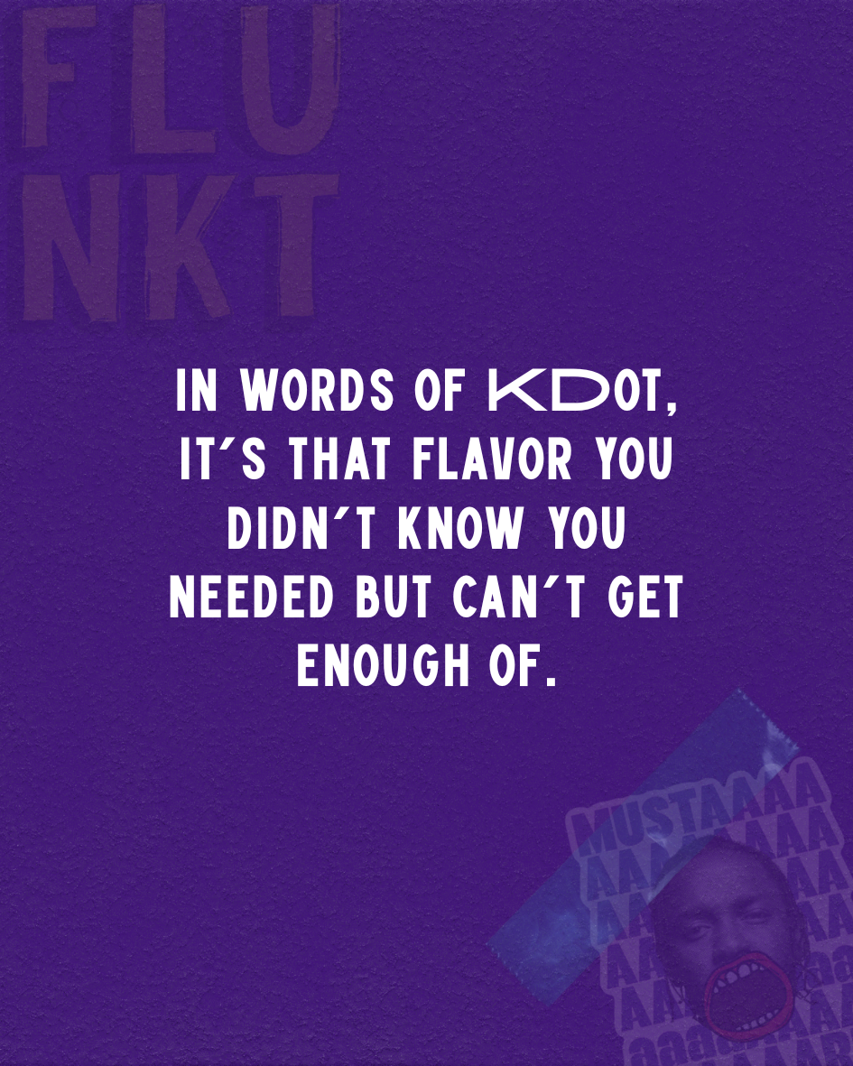 Mustaaard Sticker | Kendrick Hip Hop Flavor Art