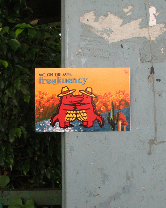 Freakuency Postcard