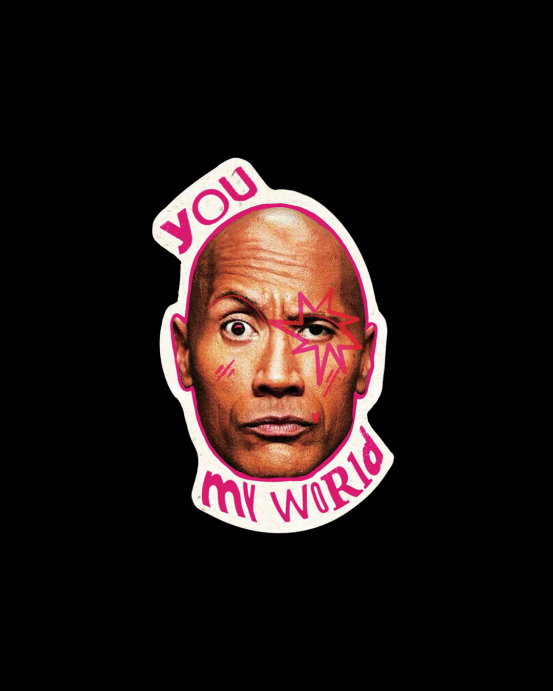 Rock my World | Funny Meme Vinyl | Water Resistant