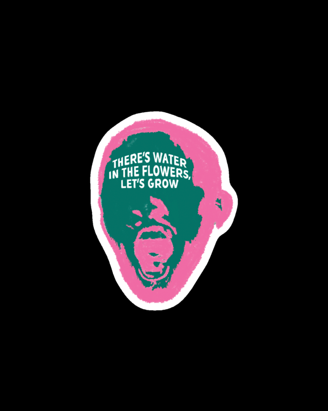 Mac Miller- Surf | There's Water in the Flowers Let's Grow Laptop Sticker