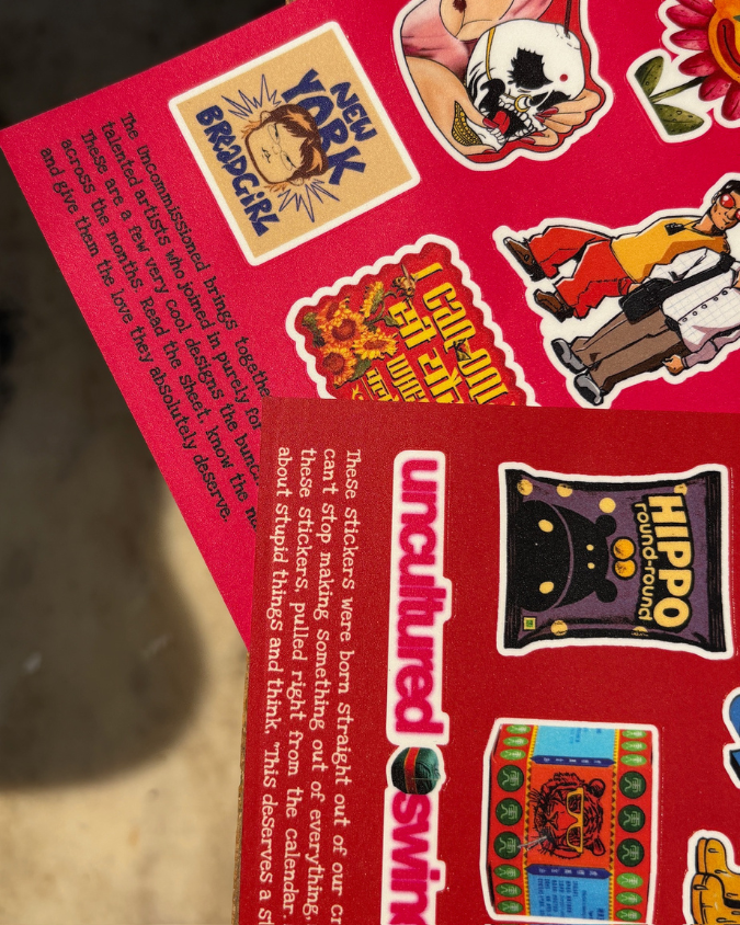 The Flunker Sticker Sheets