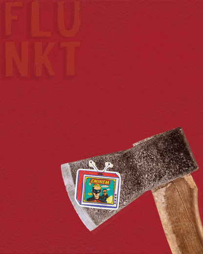 Eminem Sticker | The Real Slim Shady Comic TV | Vinyl Sticker