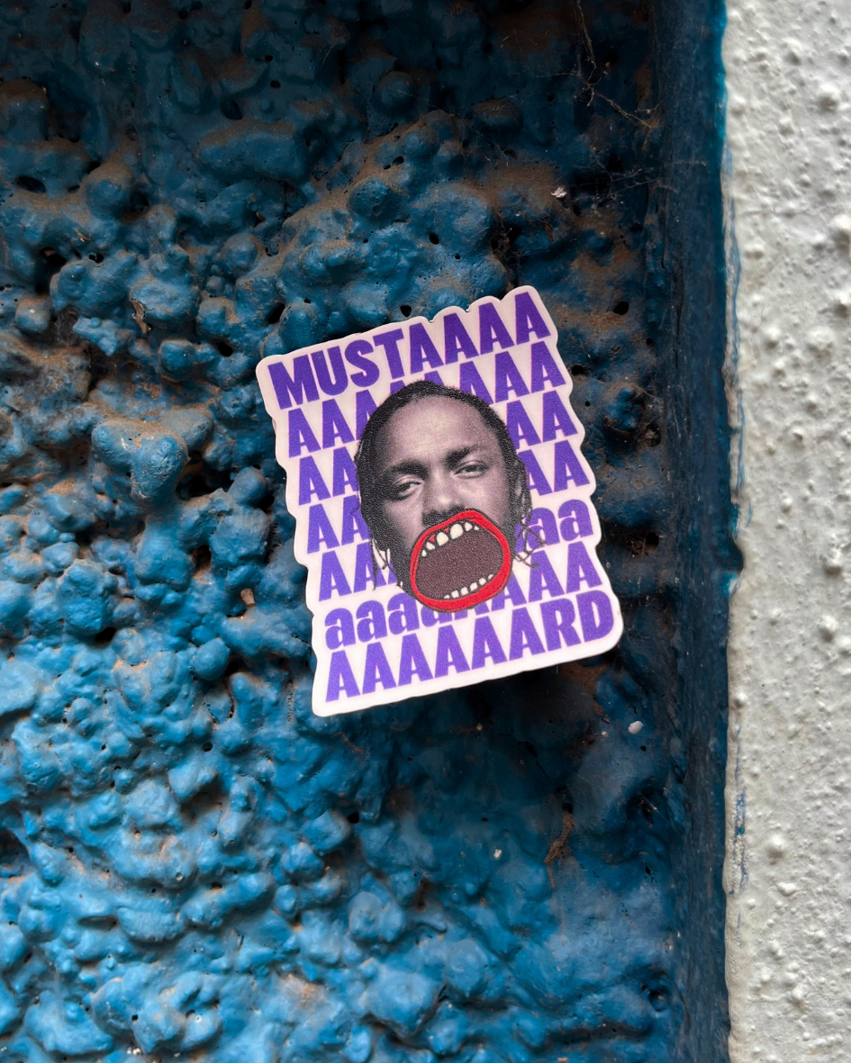 Mustaaard Sticker | Kendrick Hip Hop Flavor Art