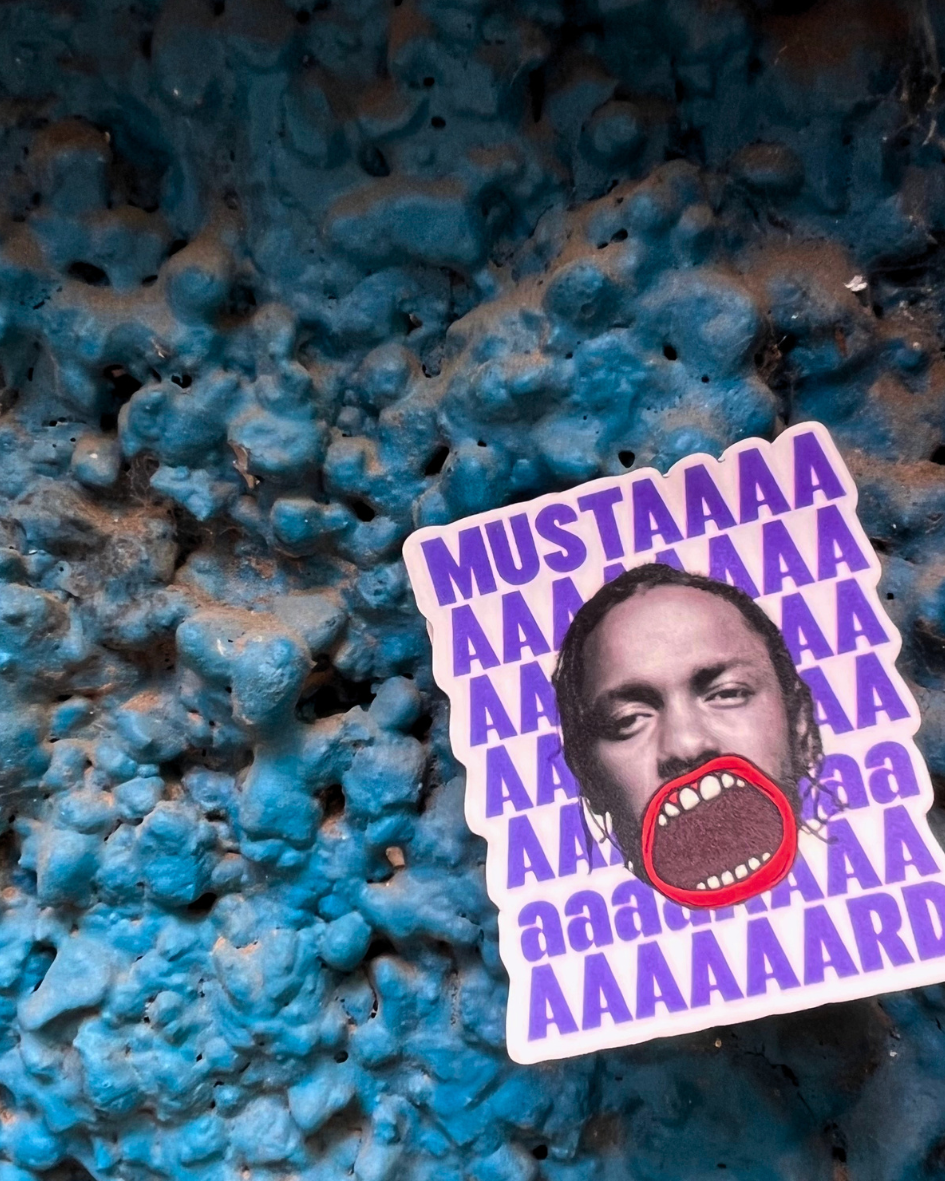 Mustaaard Sticker | Kendrick Hip Hop Flavor Art