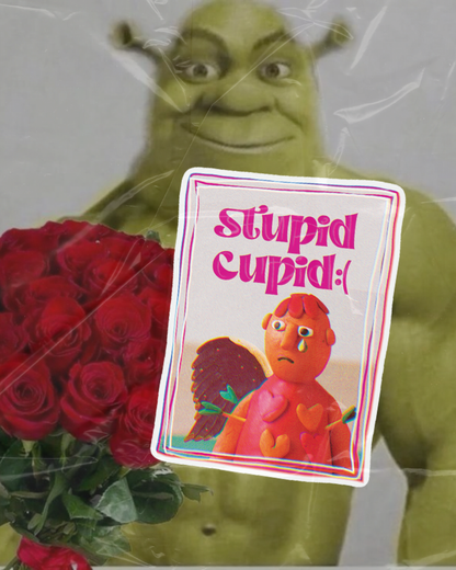 Stupid Cupid | The Anti-Love | Anti-Hero Sticker
