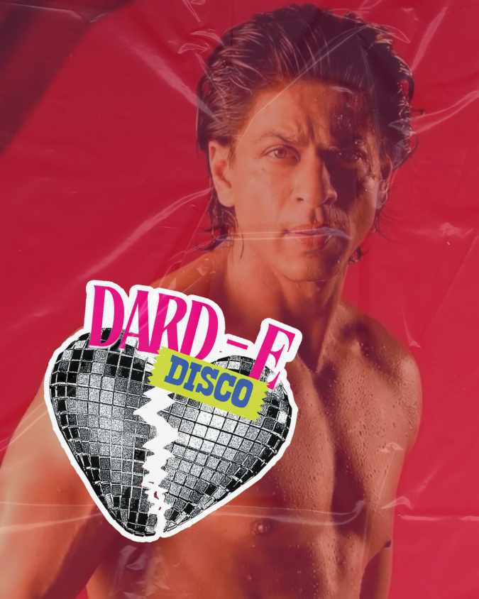 Dard-E-Disco Sticker | Bollywood Pop-Culture | Shattered Disco Heart