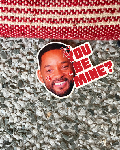 Will You Be Mine Sticker | Witty Valentine's Proposal