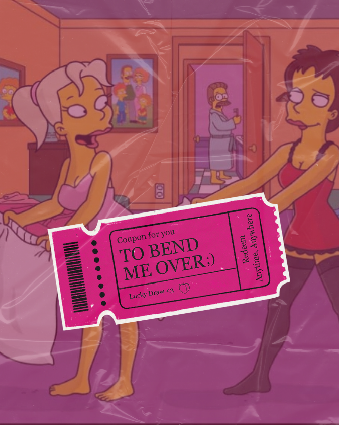 Bend Over Coupon Sticker | Scandalous Redeemable Anywhere