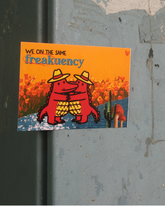 Freakuency Postcard
