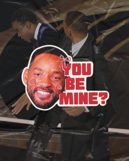 Will You Be Mine Sticker | Witty Valentine's Proposal