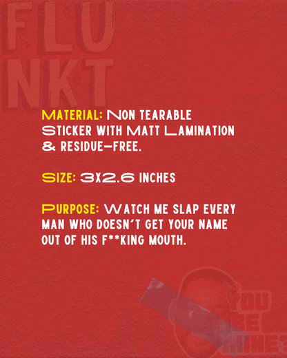 Will You Be Mine Sticker | Witty Valentine's Proposal