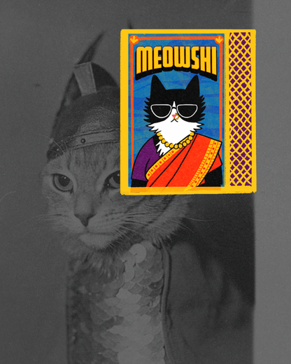 Meowshi Sticker