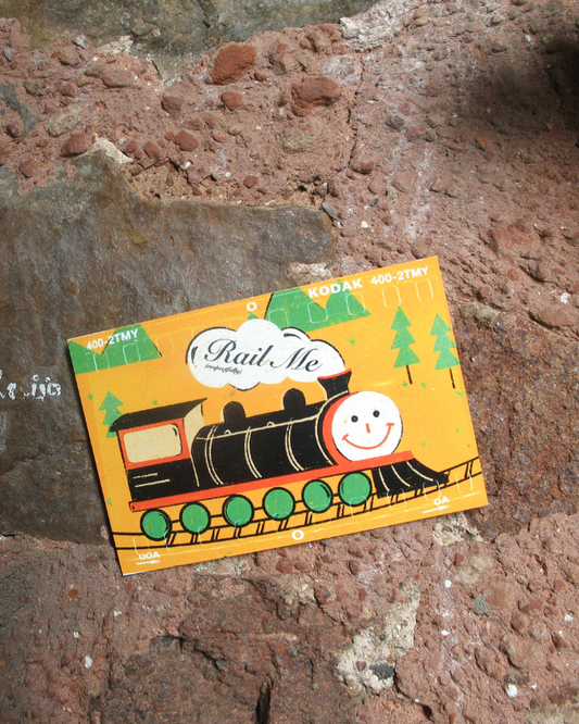 Rail Me Postcard
