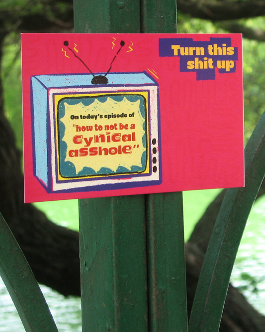 Cynical Asshole Postcard