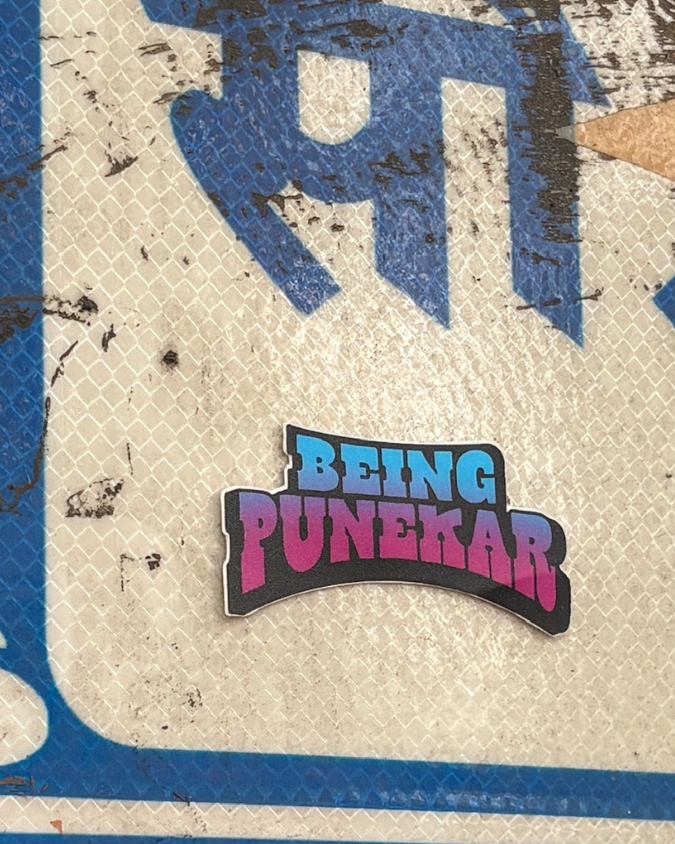 Being Punekar Sticker