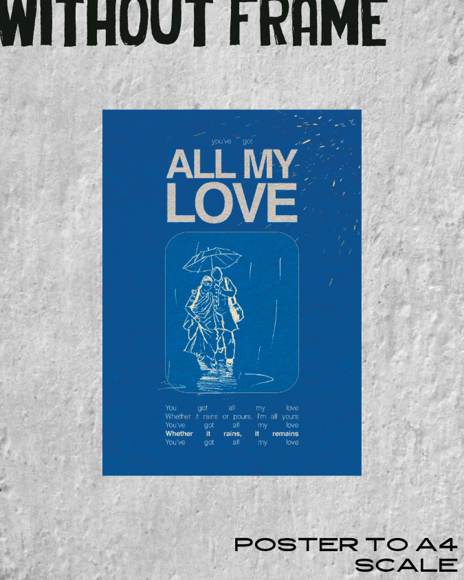 All My Love | Coldplay Poster