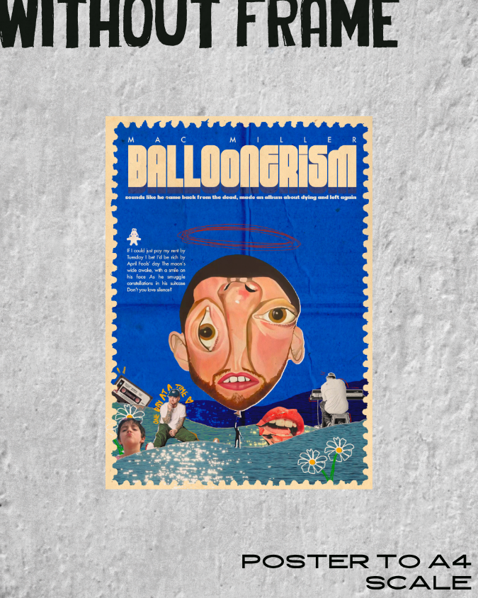 Balloonerism | Mac Miller Album Poster