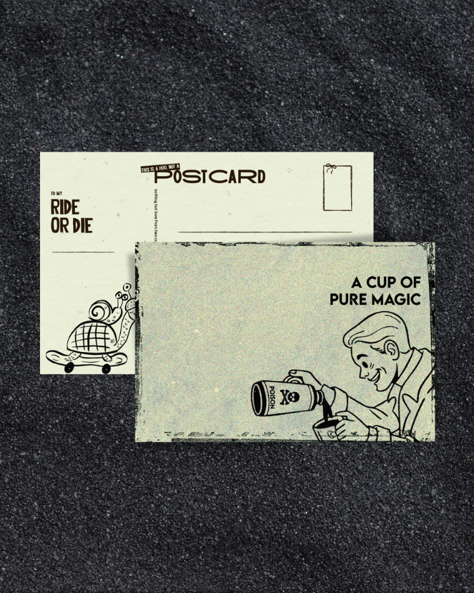 A Cup of Pure Magic Postcard