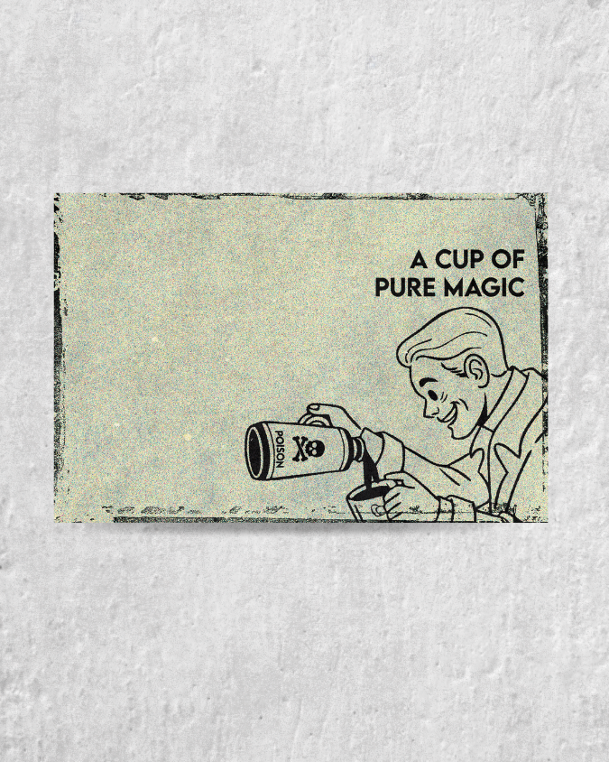 A Cup of Pure Magic Postcard