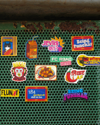 Being Punekar x Flunkt Sticker Pack