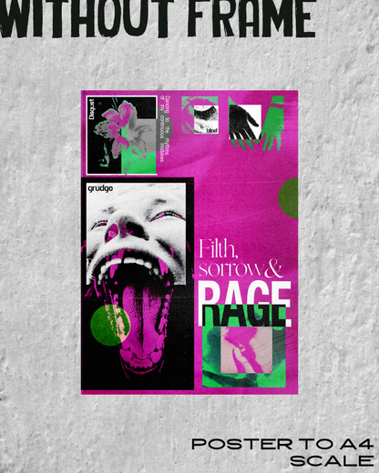 Filth Sorrow Rage Poster