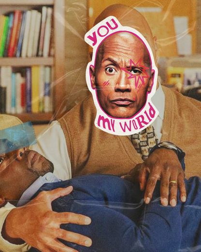 Rock my World | Funny Meme Vinyl | Water Resistant