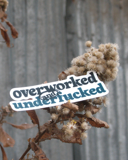 Overworked Underf*cked  | Harsh Work Life Balance Reality