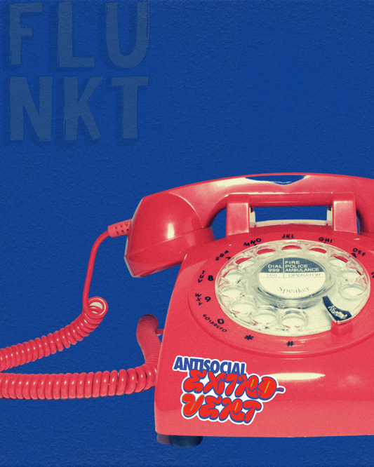 Anti Social Extrovert Sticker | Funny Paradox Quote Vinyl