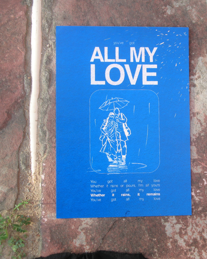All My Love | Coldplay Poster
