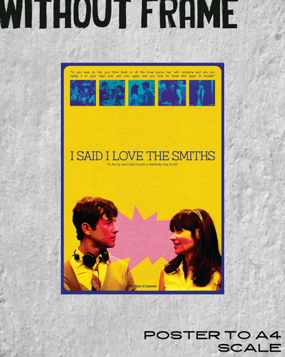 I Love The Smiths Poster