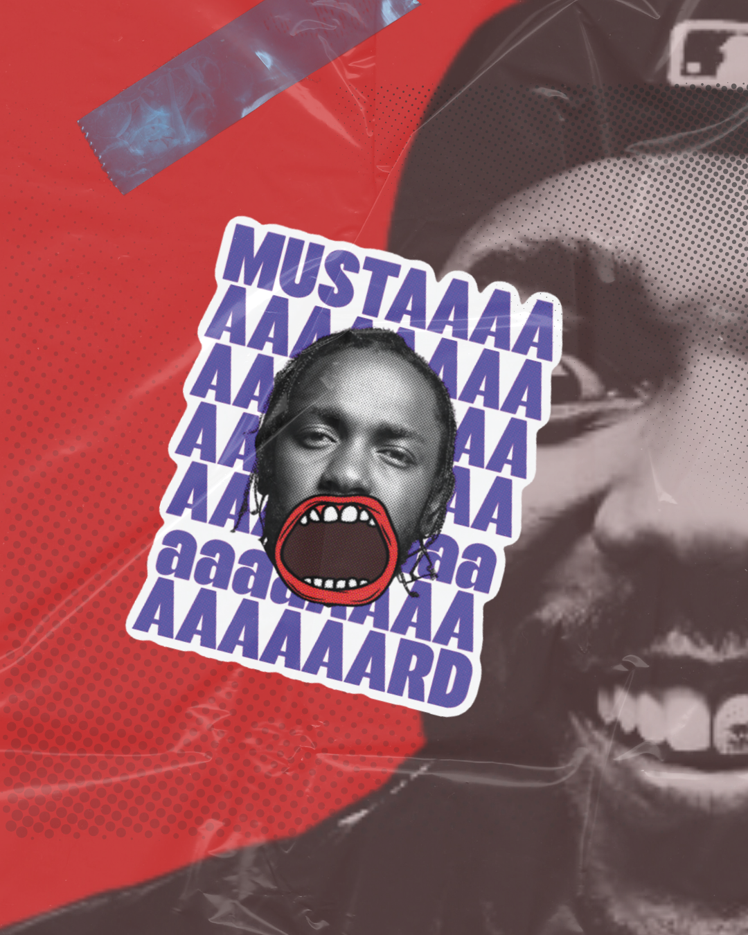 Mustaaard Sticker | Kendrick Hip Hop Flavor Art