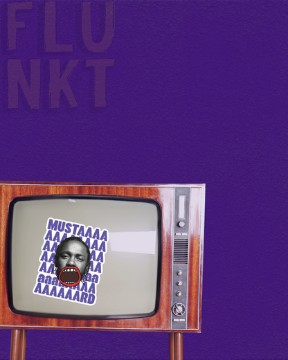 Mustaaard Sticker | Kendrick Hip Hop Flavor Art