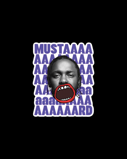 Mustaaard Sticker | Kendrick Hip Hop Flavor Art