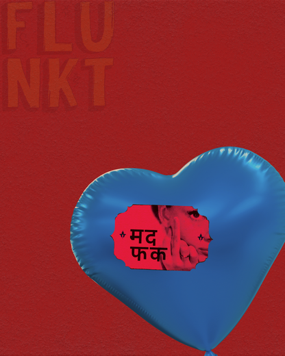 MDFK Sticker | Hindi Profanity Witty Art Sticker