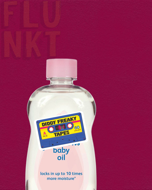 Diddy Tapes Sticker | Unexplained Freaky Mixtape Art