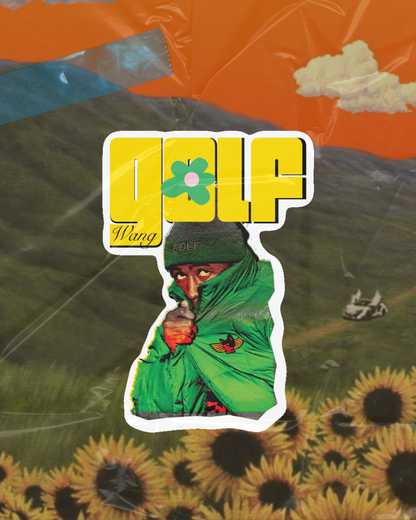 Tyler the Creator Sticker | Golf Wang | Hip Hop Art
