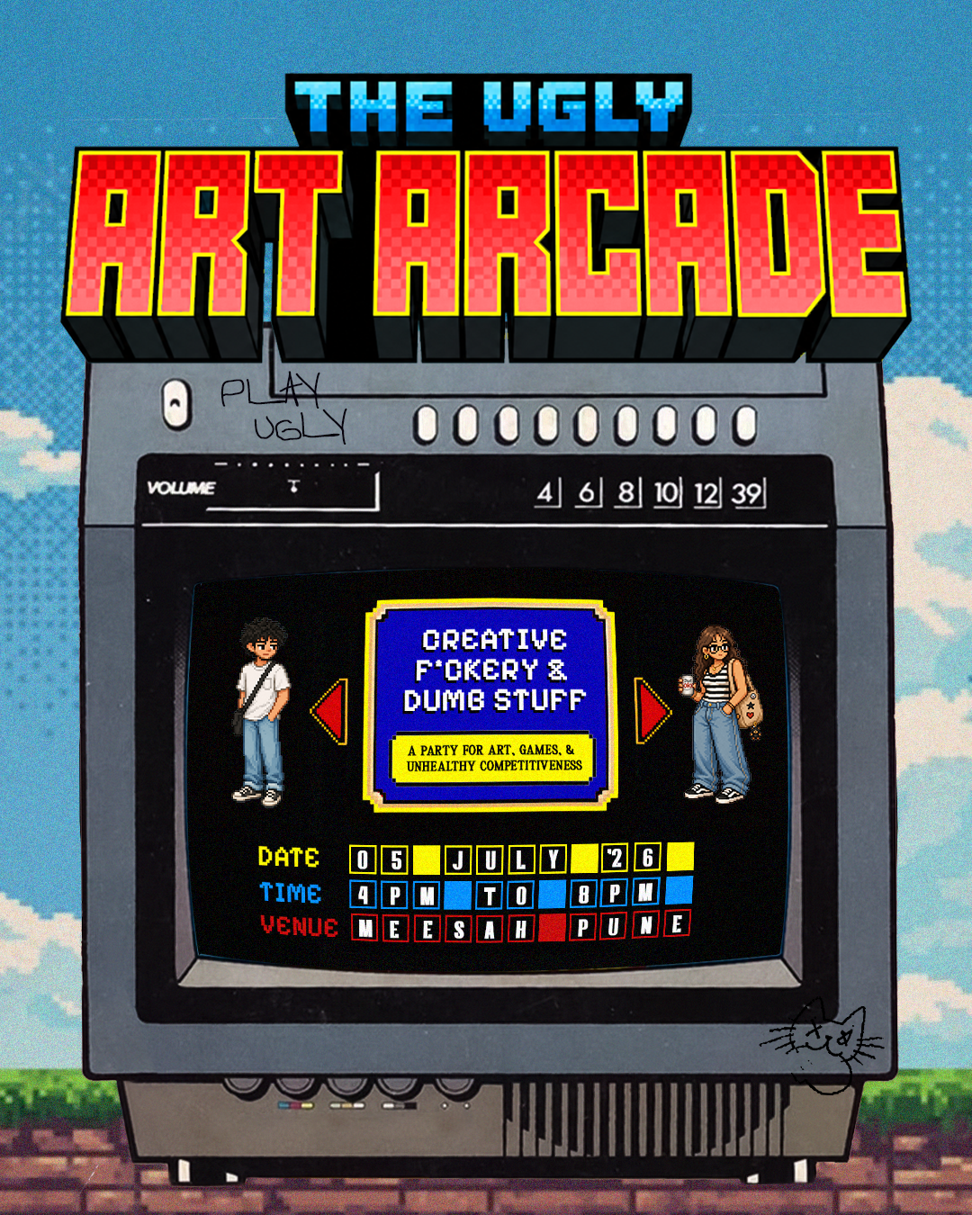 (TICKET) The Ugly Art Arcade